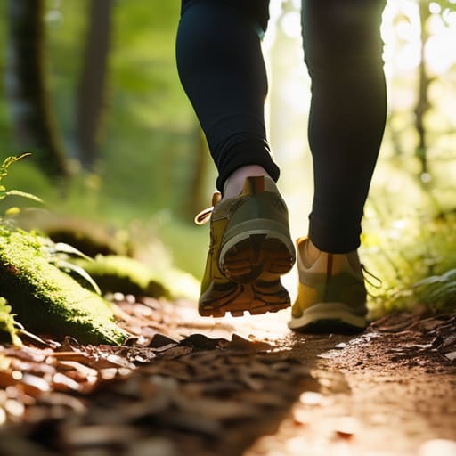 Harnessing Cortisol Reduction Through Exercise by walking.