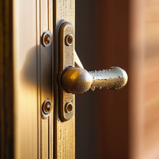 Silence at Last: a quiet door hinge.