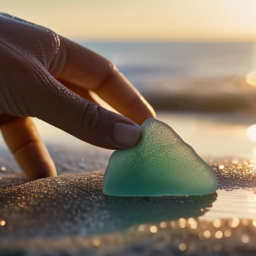 Beachcombing treasures during The Final Tide.