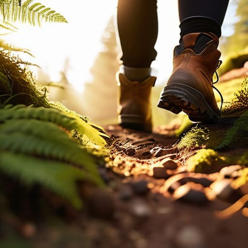 The Trail is Calling: hiking nature path.