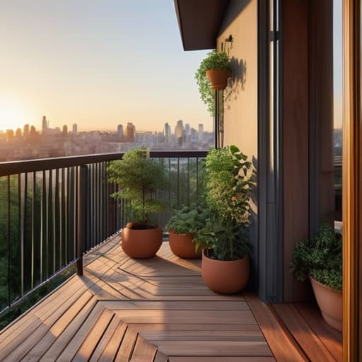 Making the Most of an Apartment Balcony